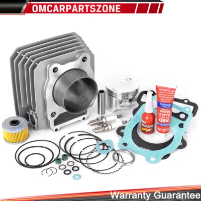 Cylinder Gasket Piston Rebuild Kit For Honda Big Red 250 ATC250SX ATC250ES 85-87 - Изображение 1 из 4