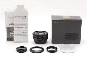 CASI COMO NUEVO EN CAJA VOIGTLANDER ULTRON 40mm F/2 SL ASFÉRICO PENTAX K De JAPÓN - Imagen 1 de 9