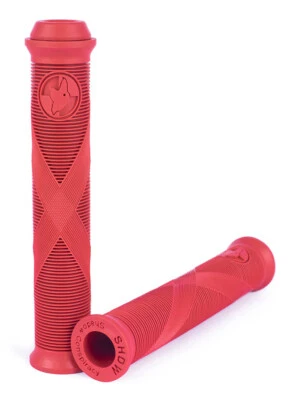 SHADOW CONSPIRACY PICANTE BMX EMPUÑADURAS DE BICICLETA HARO RANT CULT KINK GT SUBROSA ROJO NUEVO Foto 1 de 4