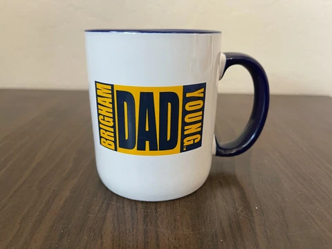 BYU Cougars NCAA SUPER AWESOME BRIGHAM YOUNG UNIVERSITY DAD Coffee Cup Mug! Cover