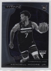 2022-23 Panini Flux Titan Wendell Moore Jr #83 Rookie RC
