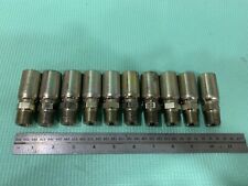 Pack of 10 Eaton HU08 hydraulic crimp fitting1/2” Male NPT to 1/2” Hose