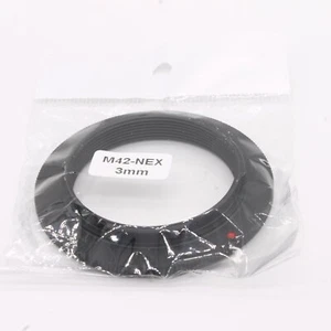 Ultra-slim M42 to Sony NEX-7 6 A7 A7R with 3mm flange Adapter to Helicoid Tube - Picture 1 of 4