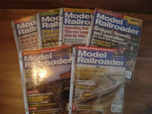 Lot Of 6 Model Railroader 2006 - Picture 1 of 13