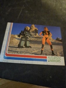 FUTURISTIC WARRIORS 1996 STUDIO E PROMO CARD 1 OF 1