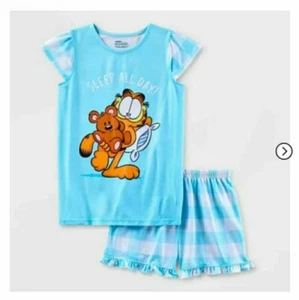 Nickelodeon Garfield Girls 2-Piece Pajama Set. Size L - Picture 1 of 2
