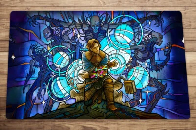 Raff, Weatherlight Stalwart Trading Card Game MTG Playmat TCG CCG Mat + Bag - Image 1 of 4