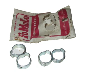 Genuine Ford Lincoln Mercury Gas Fuel Line Rubber Hose Pinch Clamps 1960-1965 - Picture 1 of 5