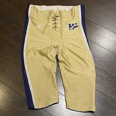 Pantalones de fútbol americano Winnipeg Blue Bombers emitidos por el equipo para hombre talla 34 hechos en EE. UU. Foto 1 de 4