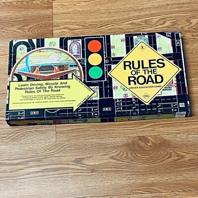 [Vintage] Rules Of The Road: Driver Education Game (1977) #540 by Cadaco - Image 1 of 4