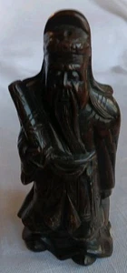 antique chinese wood carving - Picture 1 of 4