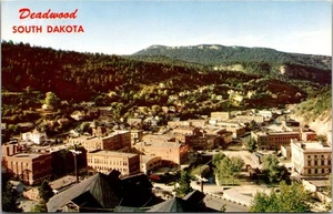 Postkarte: Deadwood South Dakota, historische Stadt der Black Hills & Goldrausch. - Bild 1 von 2