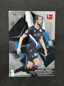 2020-21 Topps Finest Bundesliga Manuel Prietl DSC Arminia Bielefeld #22 - Picture 1 of 2