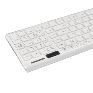 Wireless Keyboard Mouse Combo 2.4G Ultra Thin 1600dpi 78 Keys For Home Offi New - Picture 1 of 24