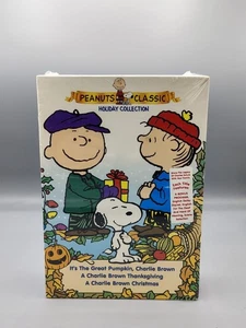 Peanuts Classic Holiday Collection 3 DVD Box Set Snoopy Charlie Brown NEW Sealed - Picture 1 of 6