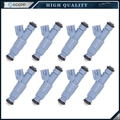 8pcs Fuel Injectors For 2006 2007 Jeep Commander Dode Dakota Mitsubishi Raider - Изображение 1 из 4