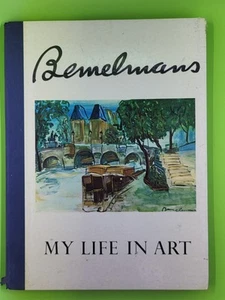 My Life in Art 1958 Ludwig Bemelmans Bio Artist Illustrator Madeline HCDJ - Picture 1 of 11
