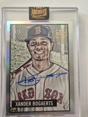 Xander Bogaerts 1of1 2017 Topps Archives - Image 1 of 3