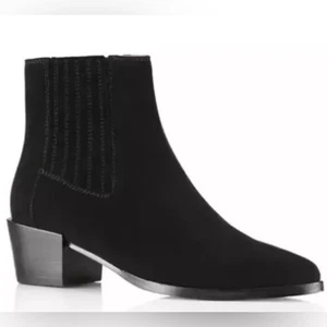 stivaletto scamosciato nero straccio e osso ICON Rover - Foto 1 di 14