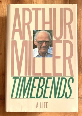 TIMEBENDS: A LIFE by ARTHUR MILLER 1987 *SIGNED* FIRST PRINTING HC/DJ MEMOIR VG - image 1 of 4