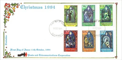 Zimbabwe 1994 Xmas Christmas Bulawayo SHS - Image 1 of 2