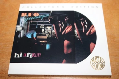 REO SPEEDWAGON Hi Infidelity CD Master Sound COLLECTOR'S EDITION 24 KARAT GOLD - Image 1 of 4