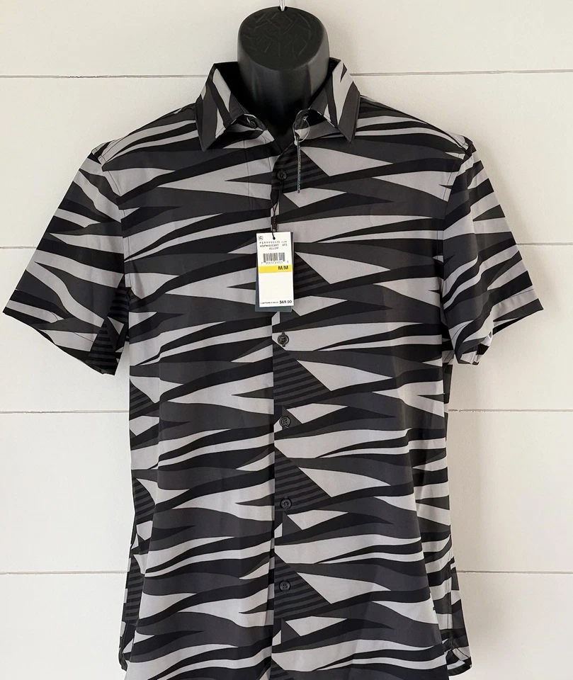 Perry Ellis Men’s Button Up Shirt Medium New With Tags - Image 1 of 2