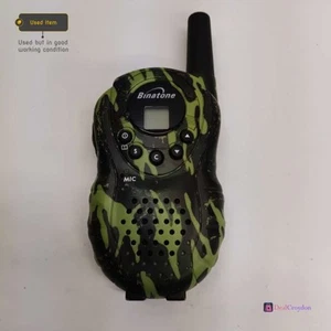 1 X BINATONE LATITUDE 100 TWO-WAY RADIO 5203 WALKIE TALKIE GREEN CAMO - Afbeelding 1 van 8