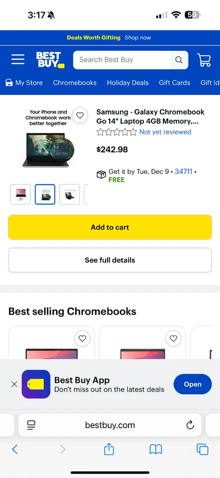 Samsung Galaxy Chromebook Go 14" (32GB eMMC, Intel Celeron N, 2.80 GHz, 4GB,... Foto 1 de 1