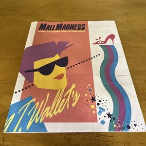 Mall Madness Board Game Replacement Parts INSTRUCTION MANUAL 1989 Milton Bradley - Picture 1 of 4