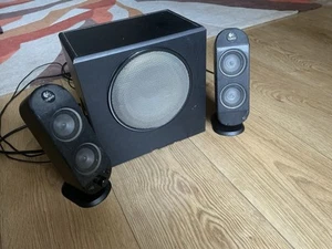 Logitech X-230 Computer Speakers - Afbeelding 1 van 8