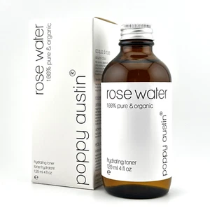 🌹 Poppy Austin Rose Water Hydrating Toner 120ml | Pure & Soothing Face Mist NEW - Picture 1 of 5