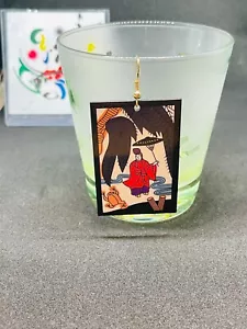 Pendientes Joyería Japonesa Sauce Llorón y Aristócrata HanaFuda Noviembre Kimetsu - Imagen 1 de 12