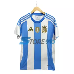 Adidas Argentina Jersey 2024 Home Fan Version Embroidered Men Size Extra Large - Picture 1 of 3