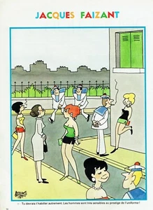  publicité Advertising 0422 1981  Jacques Faizant  Tu devrais t'habiller autreme - Picture 1 of 1