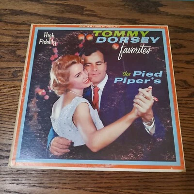 THE PIED PIPERS Tommy Dorsey Favorites LP Record 1955 C 4022 VG  - Image 1 of 4