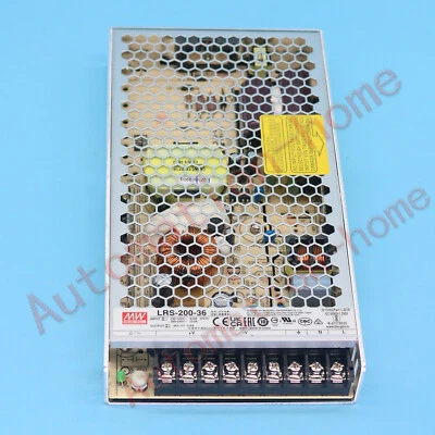 ONE NEW MEAN WELL LRS-200-36 Power Supply#QW - Image 1 of 4