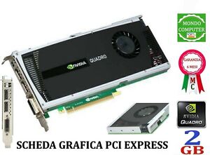 SCHEDA GRAFICA PCI EXPRESS  2 GB NVIDIA QUADRO   4000 DUAL-DP PCI-E GDDR5 