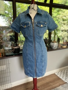 River Island Blue Denim Dresses for 