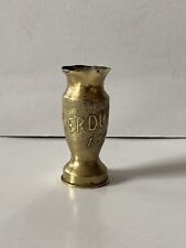 Douille d'obus transformée - art des tranchées - Vase - Verdun 1917