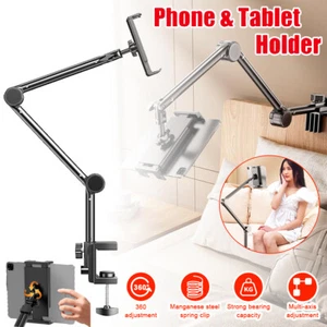 Verstellbar Halterung Handy Halter Tisch Bett Ständer für Tablet iPad Smartphone - Afbeelding 1 van 12