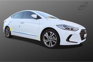 Chrome Body Side Molding 4p for 2016 - 2018 Hyundai Elantra AD - Picture 1 of 12