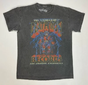 Death Row Records Untouchables Graphic T-shirt Women Medium Gray Music - Picture 1 of 8