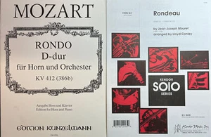 RONDO D-DUR (Mozart) y RONDEAU (Mouret).  Lote 11 - Imagen 1 de 5