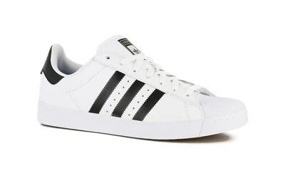 Adidas SUPERSTAR VULC ADV Footwear White Core Black D68718 (339) Men's Shoes - Image 1 of 2