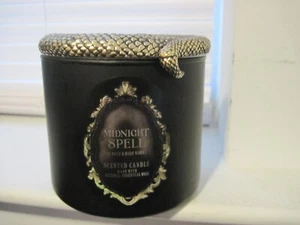 BATH AND BODY WORKS MIDNIGHT SPELL CANDLE 3 WICK - Picture 1 of 4