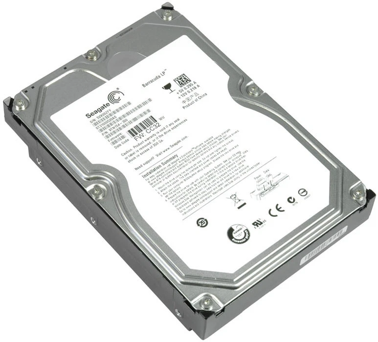 80GB SATA Seagate ST3808110AS FW 3.ADJ 2MB BUFFER - Image 1 of 1