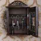 New Stylish Wooden Wall Hanging Mount Cute and Rustic Decorative Key Cabinet