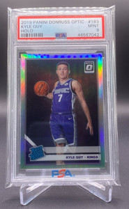 Kyle Guy 2019 Panini Donruss Optic Rated Rookie Silver #183 PSA 9
