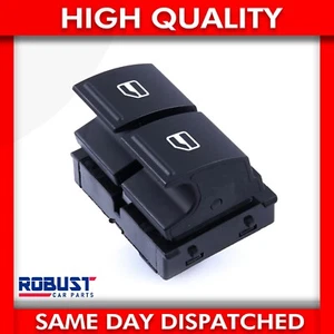 INTERRUPTOR DE CONTROL ELÉCTRICO DE DOBLE VENTANA PARA SEAT IBIZA LEON VW CADDY GOLF POLO T6 - Imagen 1 de 13